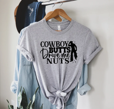 Cowboy BUTTS Drive me NUTS
