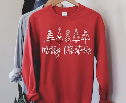 Merry Christmas (5 trees)