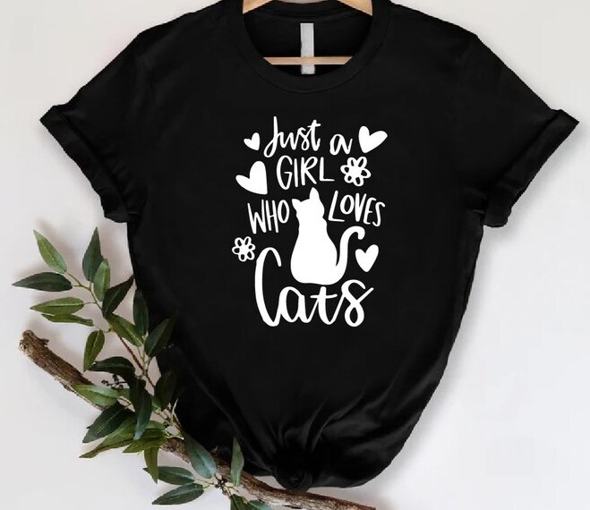 just a girl who loves cats