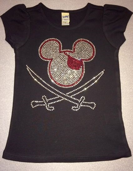 Mickey Red Pirate Swords