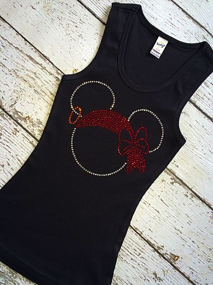 Minnie Pirate Red Flower Bandanna