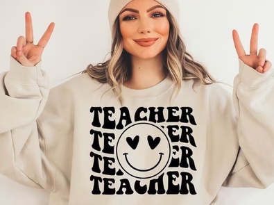 TEACHER smiley face