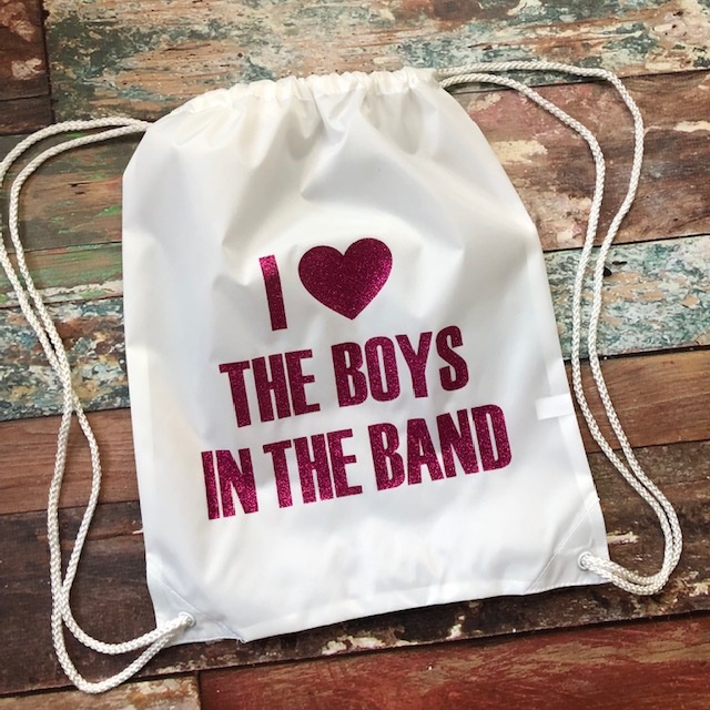 BOYS IN THE BAND Cinch Sack