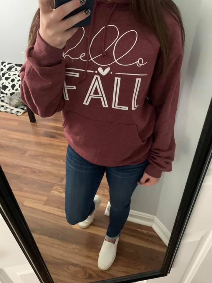 Hello Fall Hoodie