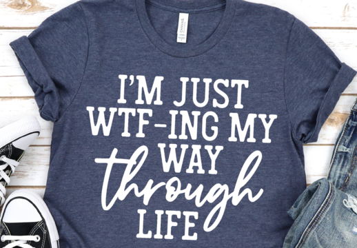 I'm just w-t-f ing my way through life