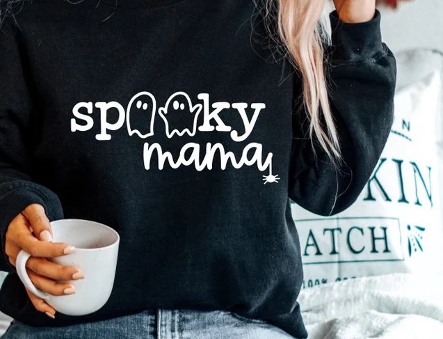 Spooky mama spider